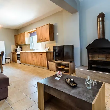 Martimi - 200m From Drapanias - Pool - Hot Tub - Sauna - Bbq アパート *