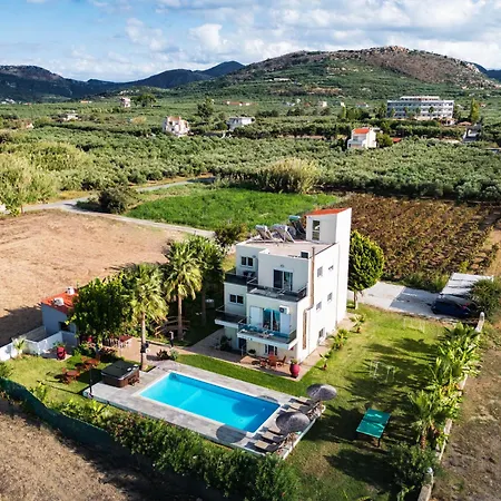 Apartament Martimi - 200m From Drapanias - Pool - Hot Tub - Sauna - Bbq Kíssamos