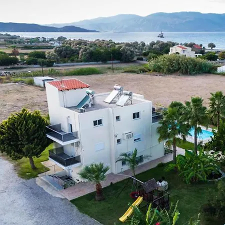 Martimi - 200m From Drapanias Beach - Pool - Hot Tub - Sauna - Bbq Appartement